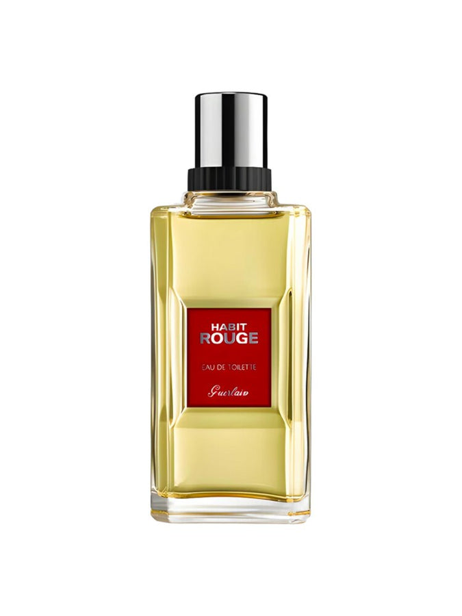Habit Rouge Eau de Toilette by Guerlain perfume bottle