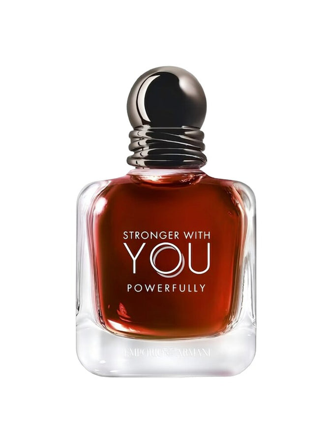Stronger With You Powerfully by Giorgio Armani perfume bottle