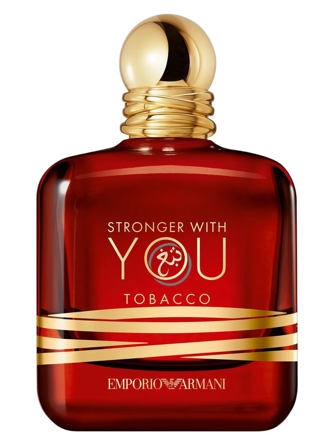 Emporio Armani Stronger With You Tobacco by Giorgio Armani perfume bottle