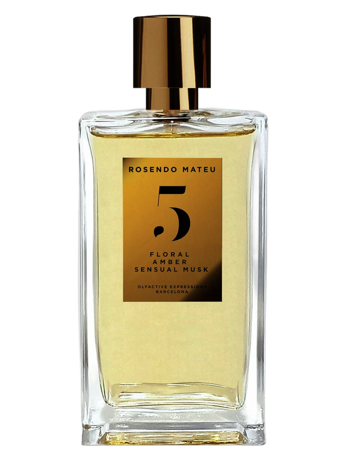 Rosendo Mateu Nº 5 Floral, Amber, Sensual Musk | ClicScent