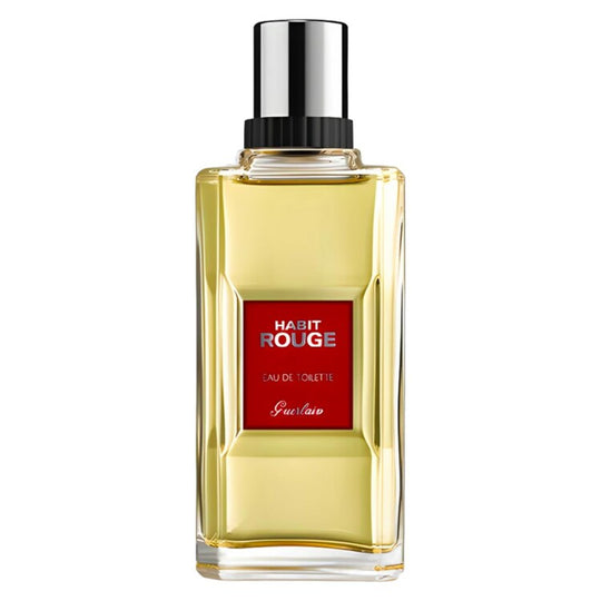 Habit Rouge Eau de Toilette by Guerlain perfume bottle
