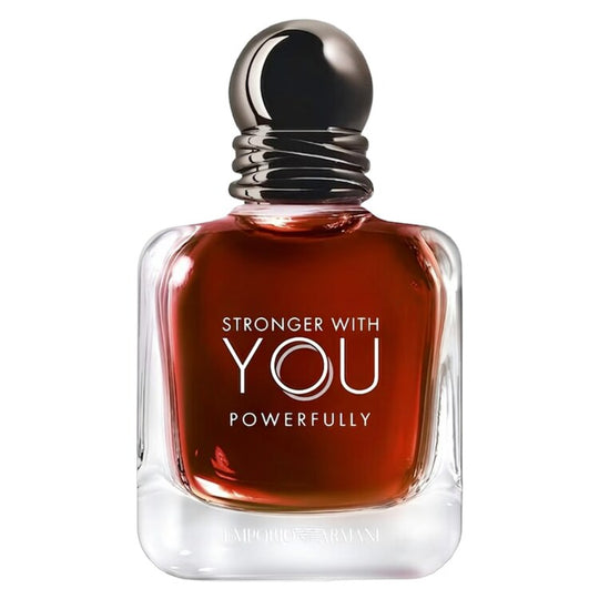 Stronger With You Powerfully by Giorgio Armani perfume bottle