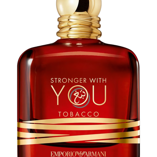 Emporio Armani Stronger With You Tobacco by Giorgio Armani perfume bottle