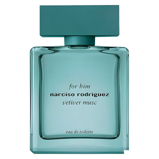 For Him Vetiver Musc by Narciso Rodriguez perfume bottle